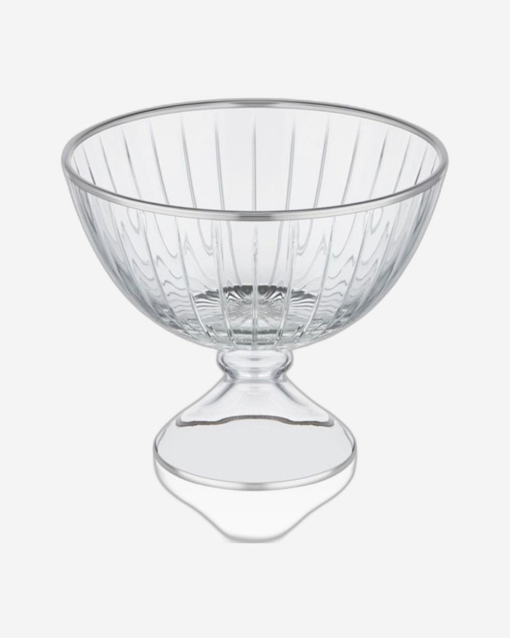 ACCADEMIA PLATINUM BOWL W/STAND 23.5 CM