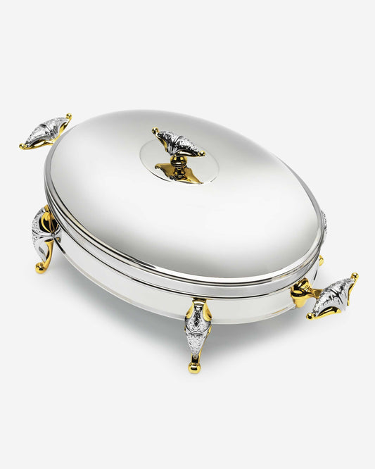 Regent Malaika Gold Oval 3Quarts Warmer