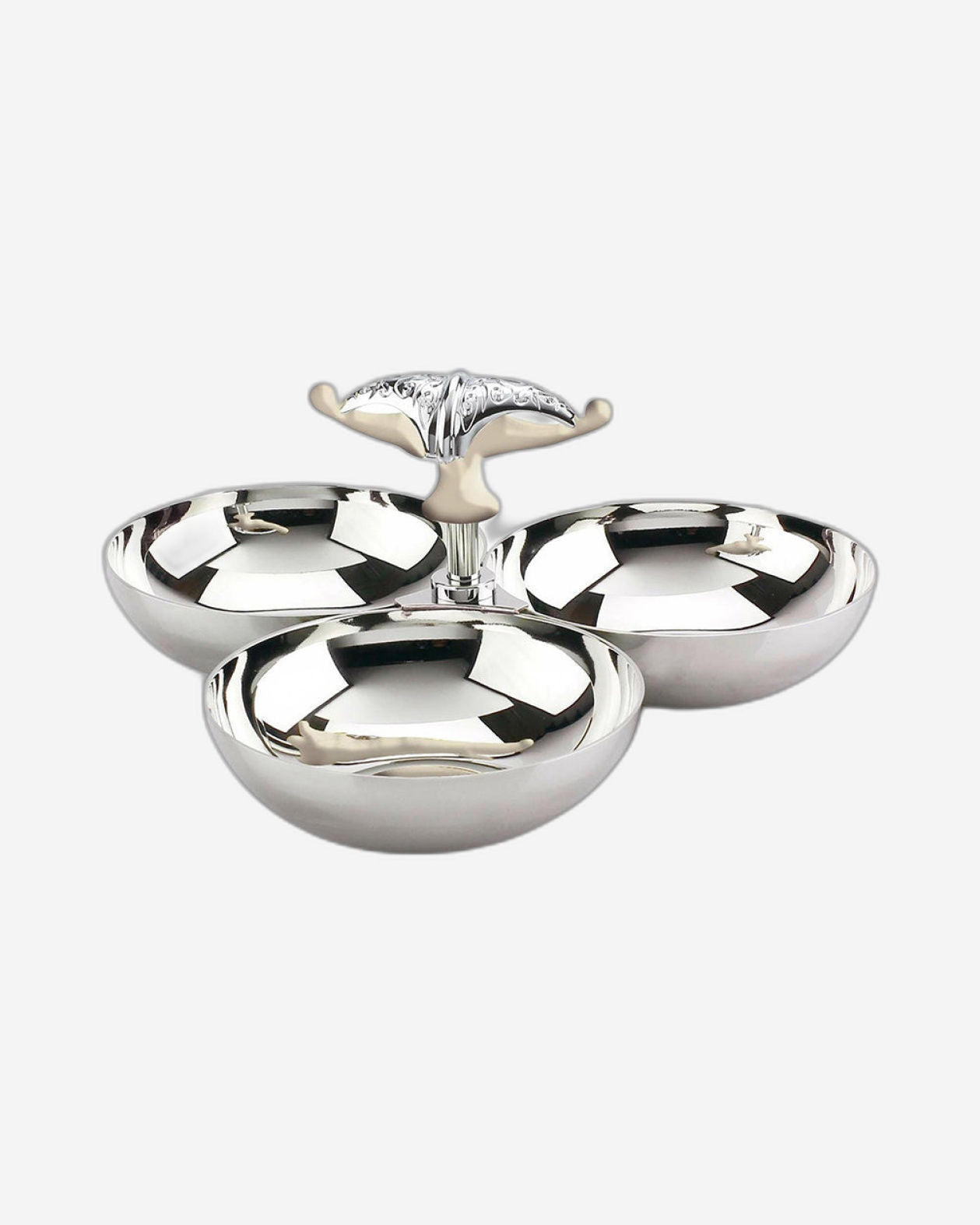 Regent MALAIKA SS 3 COMPRTMENT SNACK BOWL
