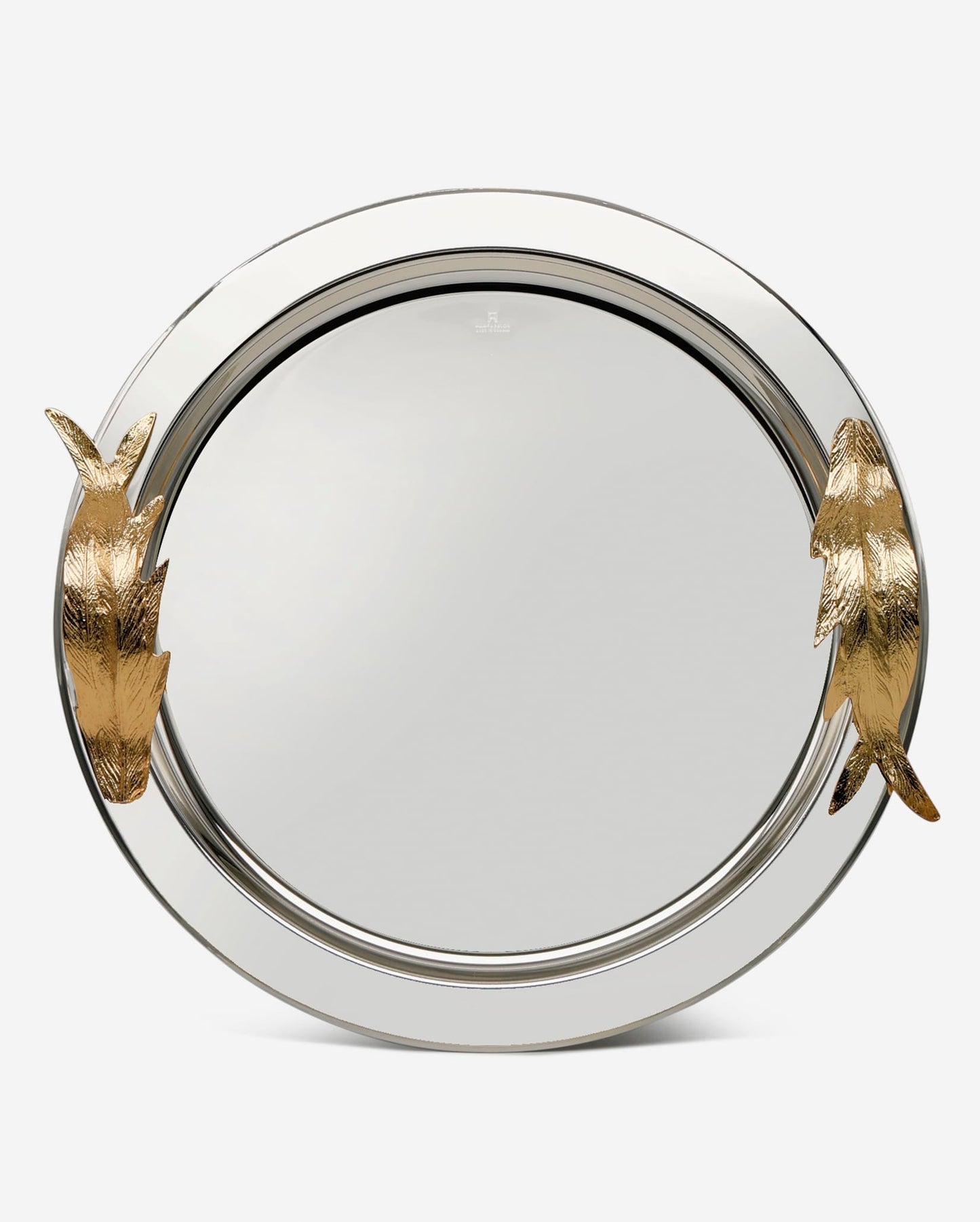 Pantazelos Gold-Plated Handle Tray 38cm