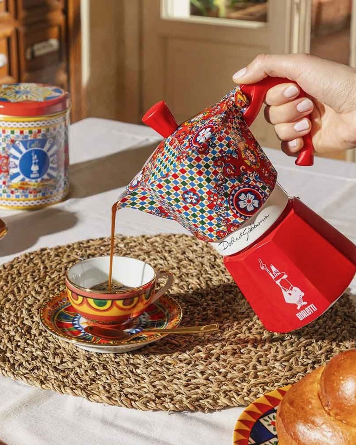 Bialetti Moka Express 6 Cups Dolce&Gabbana