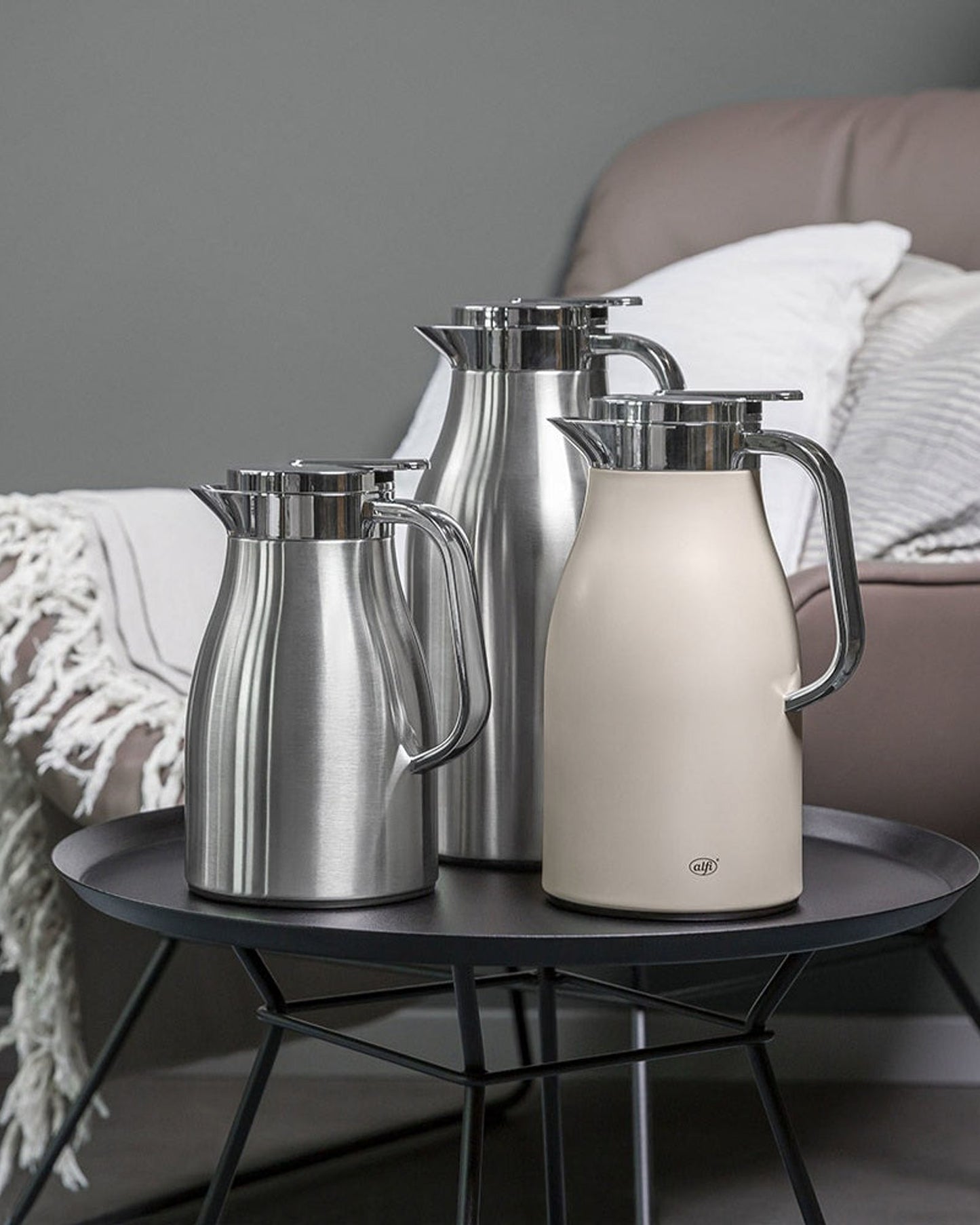 Alfi Skyline Flask Steel Matte 0.65L Chrome