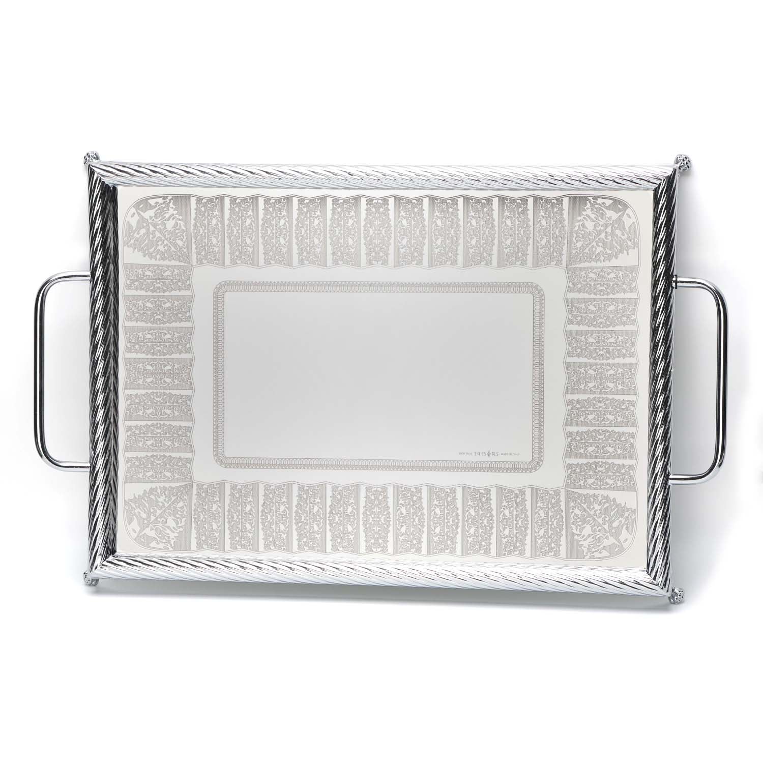 Tresors Alexie Inox Rect Tray Cm 45X31