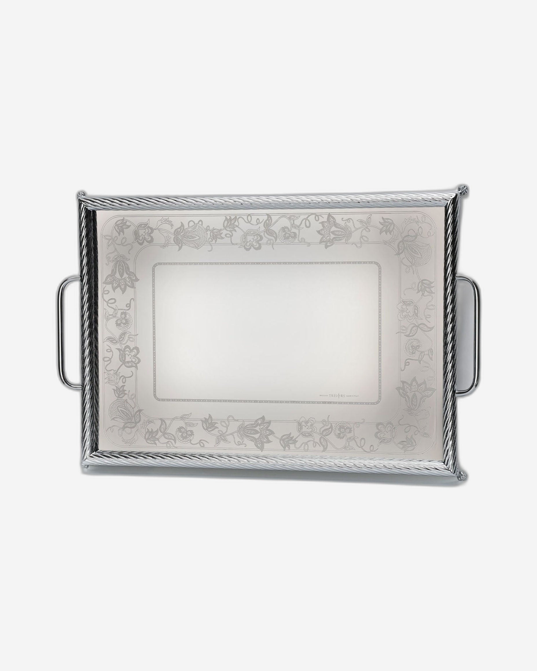 Tresors Mia Inox Rect Tray Cm 50X35