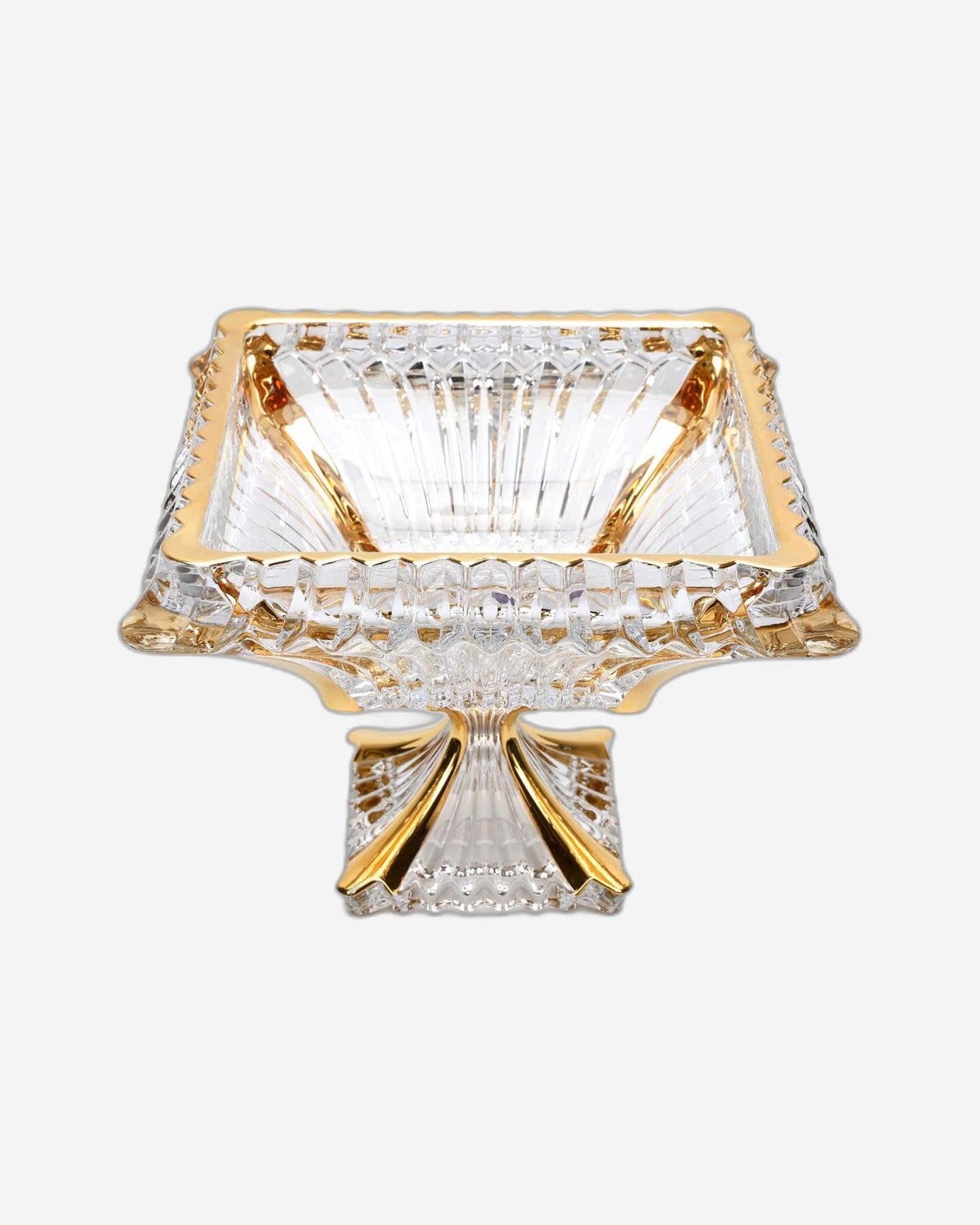 Bohemia Prague FTD Bowl 280 with Gold Non Lead Crystal