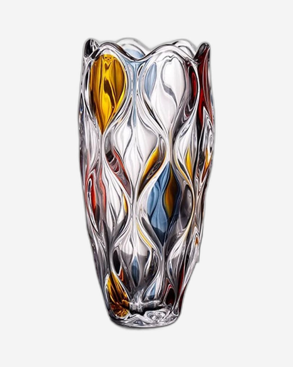 Bohemia Ocean Vase With Lister Non Lead Crystal