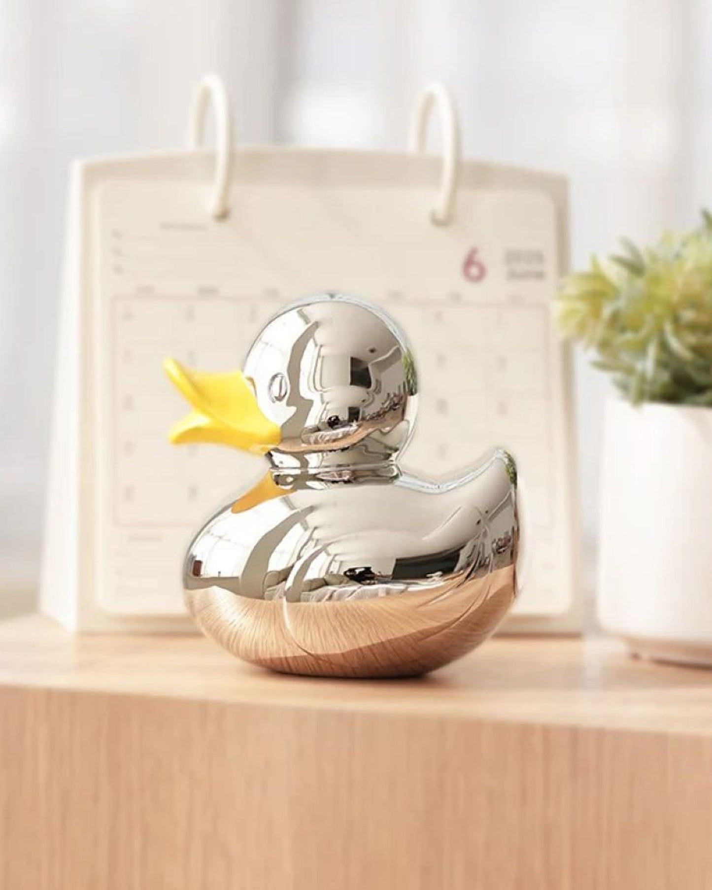 Winko Yellow Epoxy Duck Money Bank-W-260-0010K