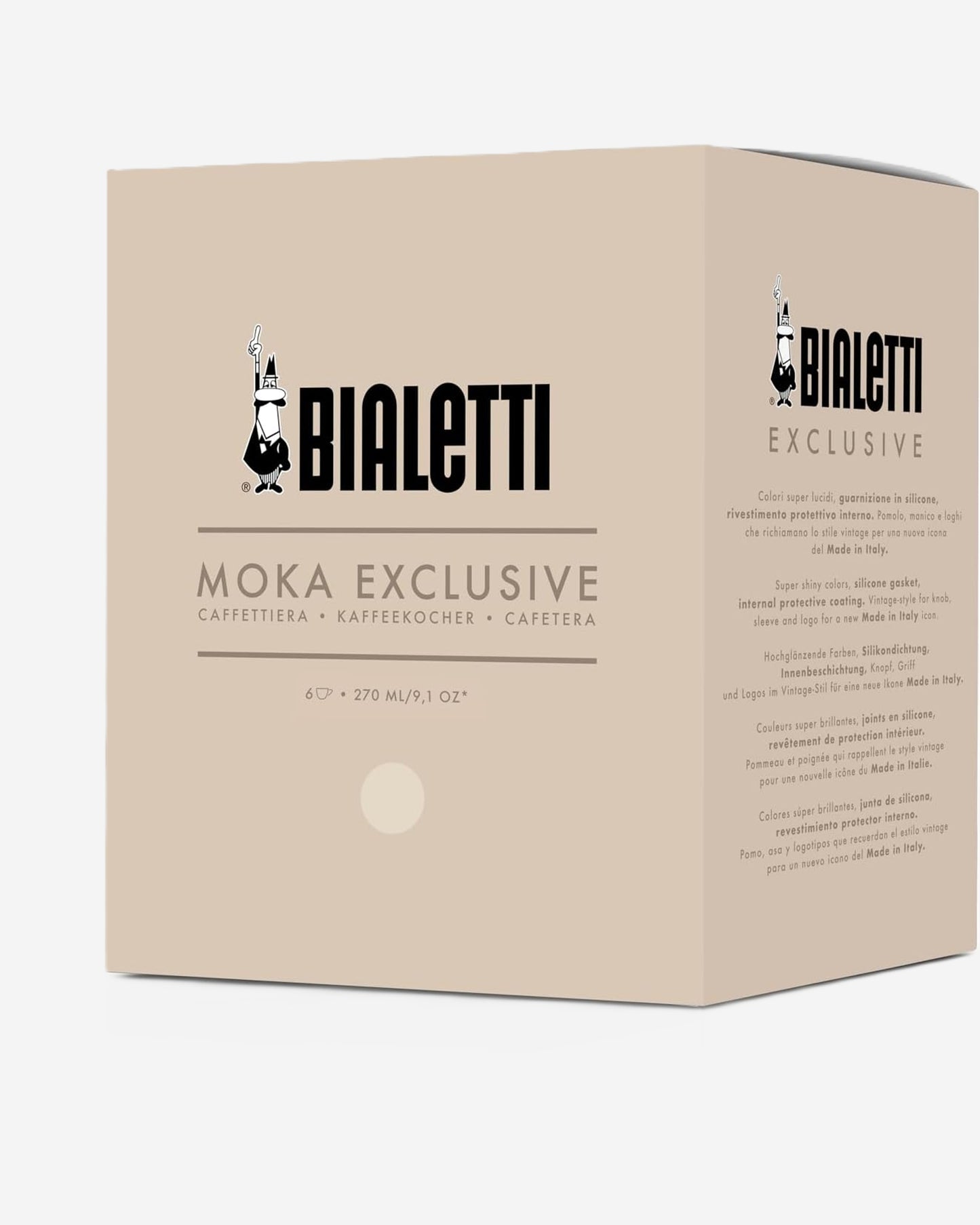 Bialetti Moka Exclusive Cream 6 Cups