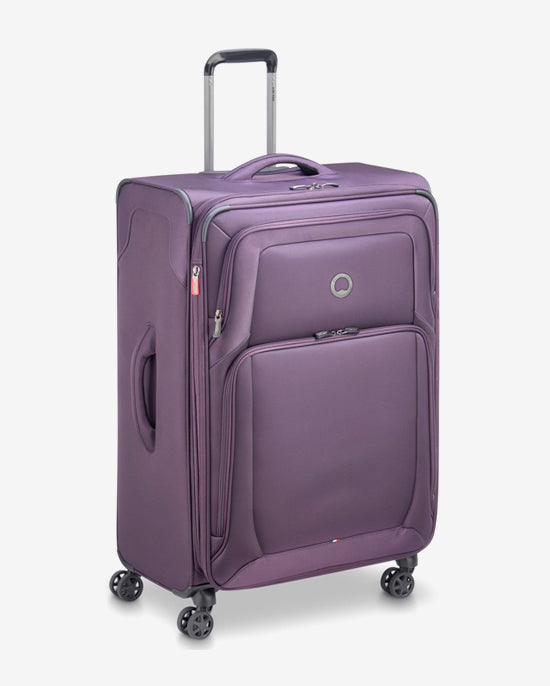 Delsey Paris Optimax Lite 2Piece Luggage Trolley Set + Free Agreable Backpack