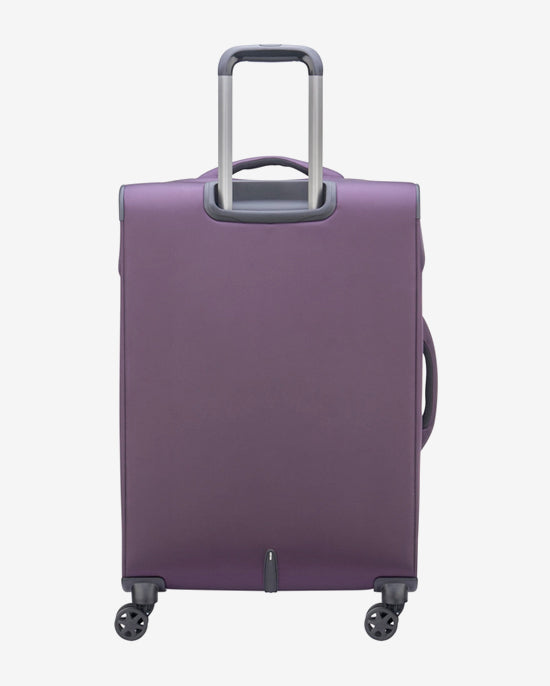 Delsey Paris Optimax Lite 2Piece Luggage Trolley Set + Free Agreable Backpack