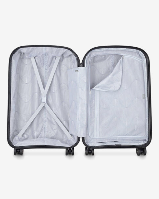 Delsey Paris Belmont Plus Non Expandable 3Piece Luggage Set + Free Agreable Backpack