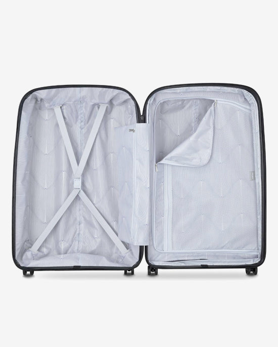 Delsey Paris Belmont Plus Non Expandable 3Piece Luggage Set + Free Agreable Backpack