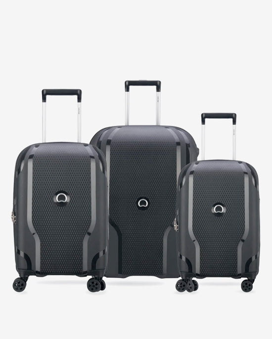 Delsey Paris Clavel 3 Piece Luggage Set + Free Agreable Backpack