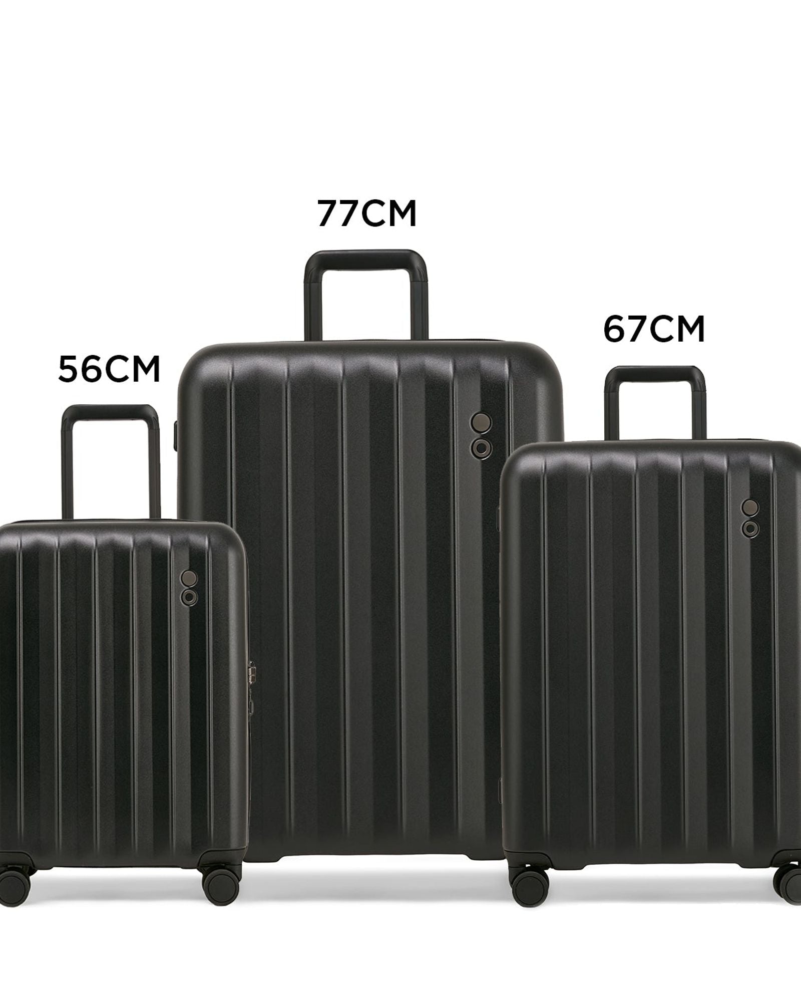 Echolac Amos Pro Set Of 3 Trolley 56+67+77cm