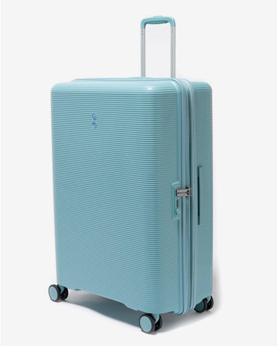 Echolac Forza Hardcase 4 Double Wheel Expandable Set Of 3 Trolley