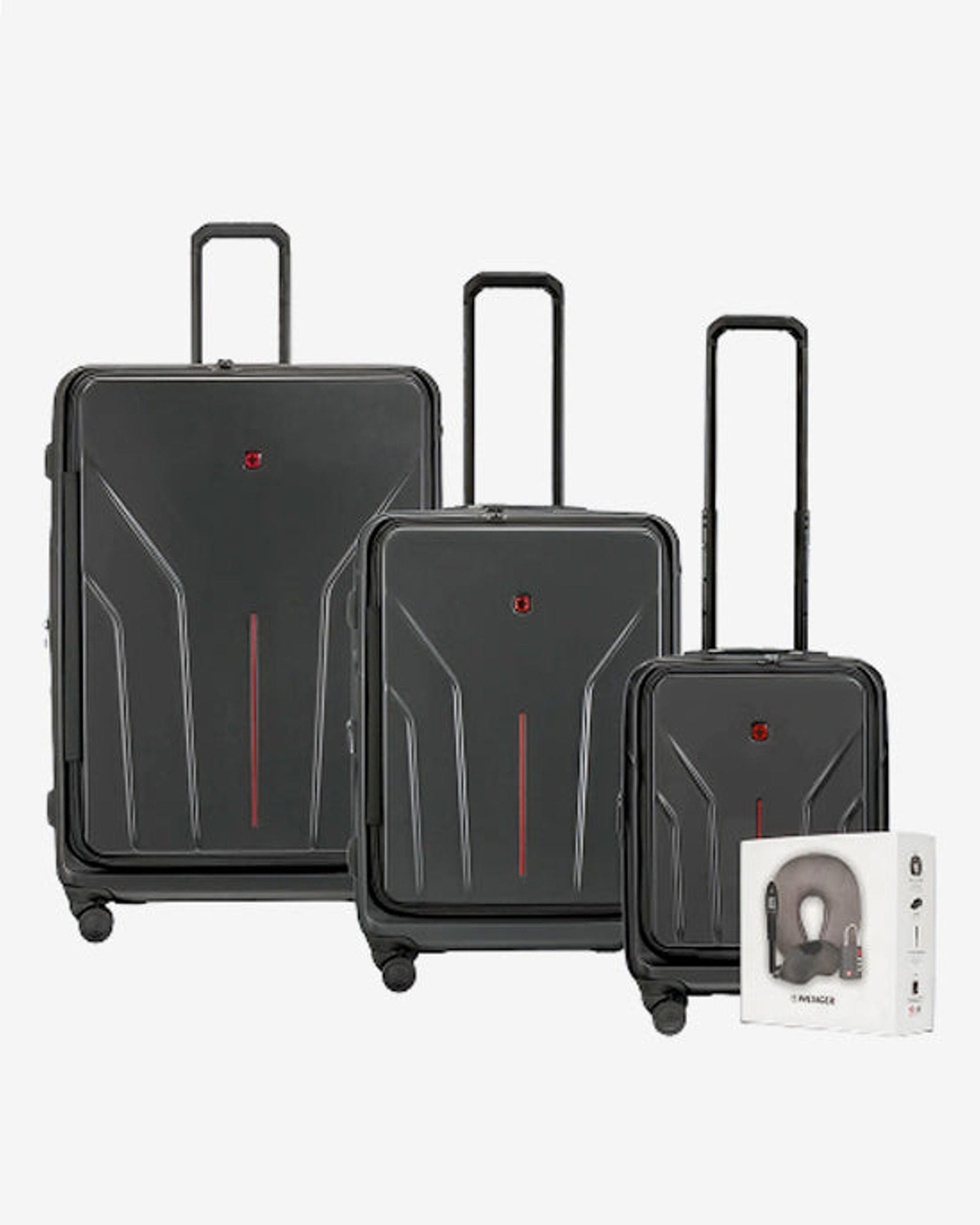 Buy Wenger Apmlix Set of 3 Trolley 54+68+82cm + Free Travel