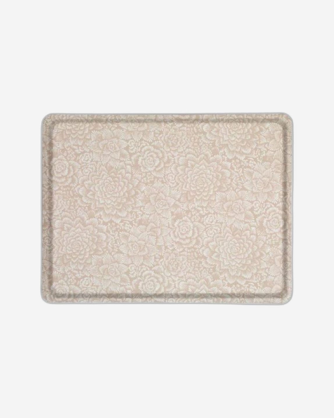 Platex Laminated Tray Fleurs Natural