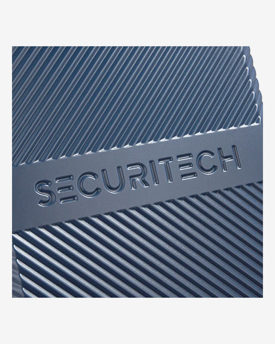 Delsey Paris Securitech Patrol 4 Expandable Luggage Double Wheel Trolley Set