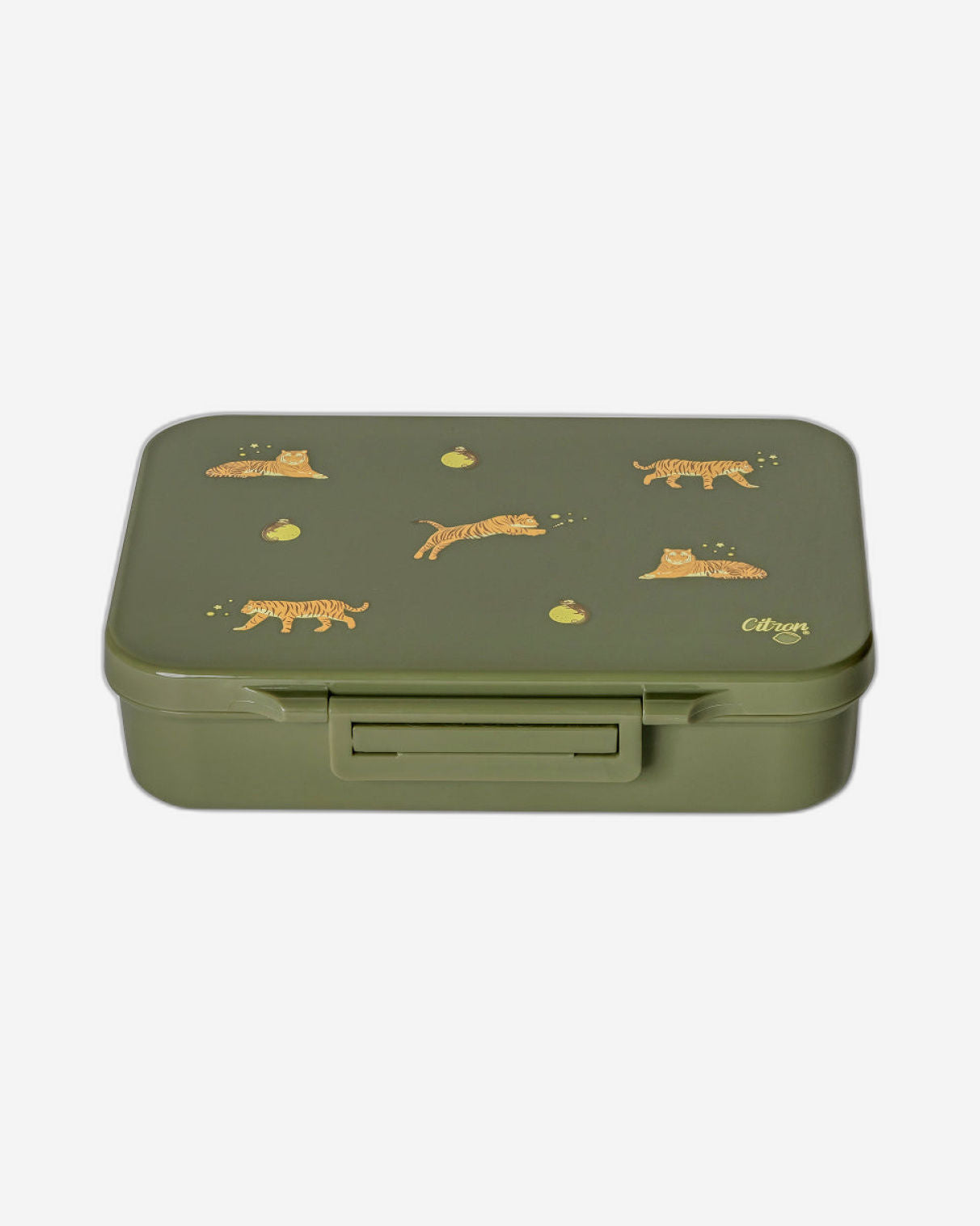 TIGER/GREEN TRITAN LUNCHBOX