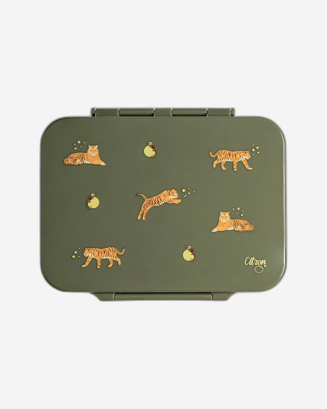 Citron Tiger/Green Tritan Lunchbox