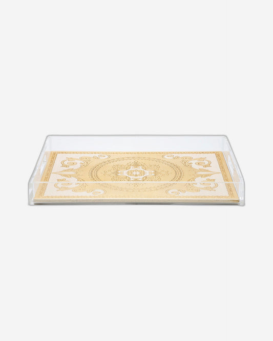 Sezzatini Elisei Oro Avario Large Rect Tray With Handles - VE-275-5-3452