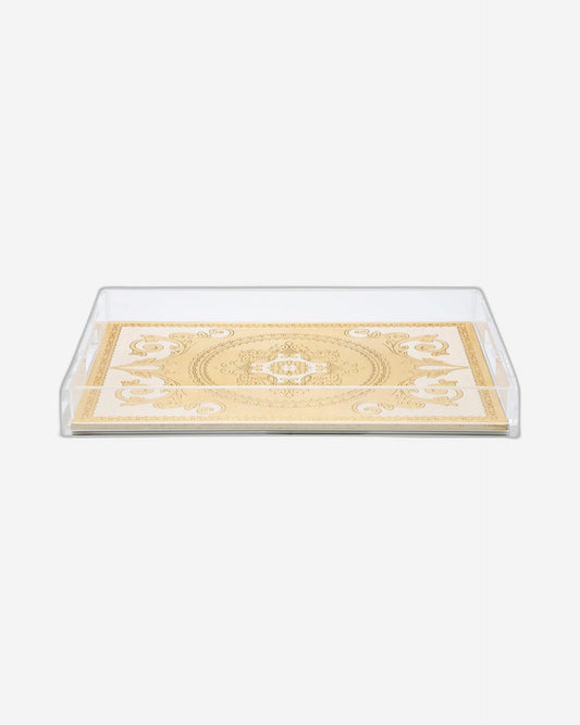 Sezzatini Elisei Oro Avario Large Rect Tray With Handles - VE-275-5-3452