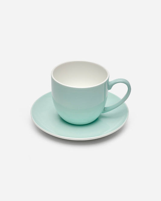 Maison Pastel Tea And Saucer Green
