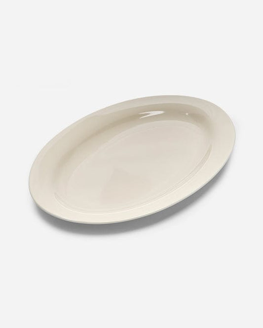 Maison Pastel Oval Platter Ivory