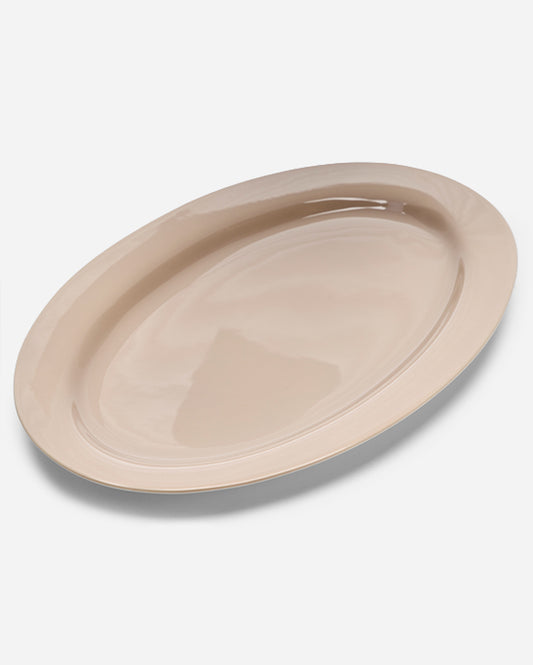 Maison Pastel Oval Platter Mocha