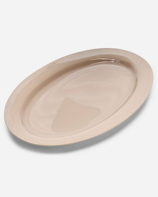 Maison Pastel Oval Platter Mocha