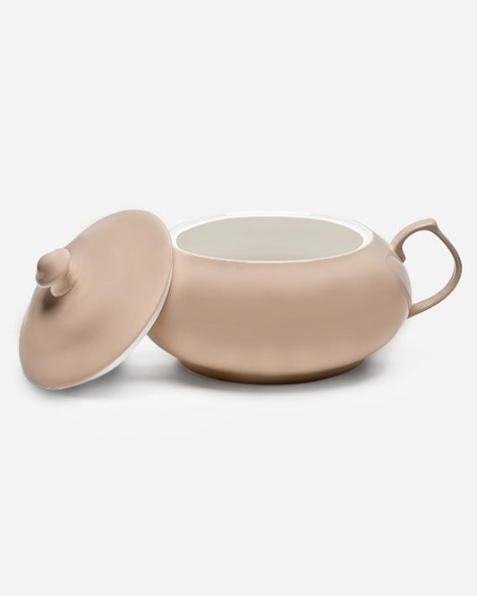 Maison Pastel Soup Tureen Lid Mocha