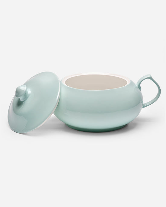 Maison Pastel Soup Tureen Lid Green