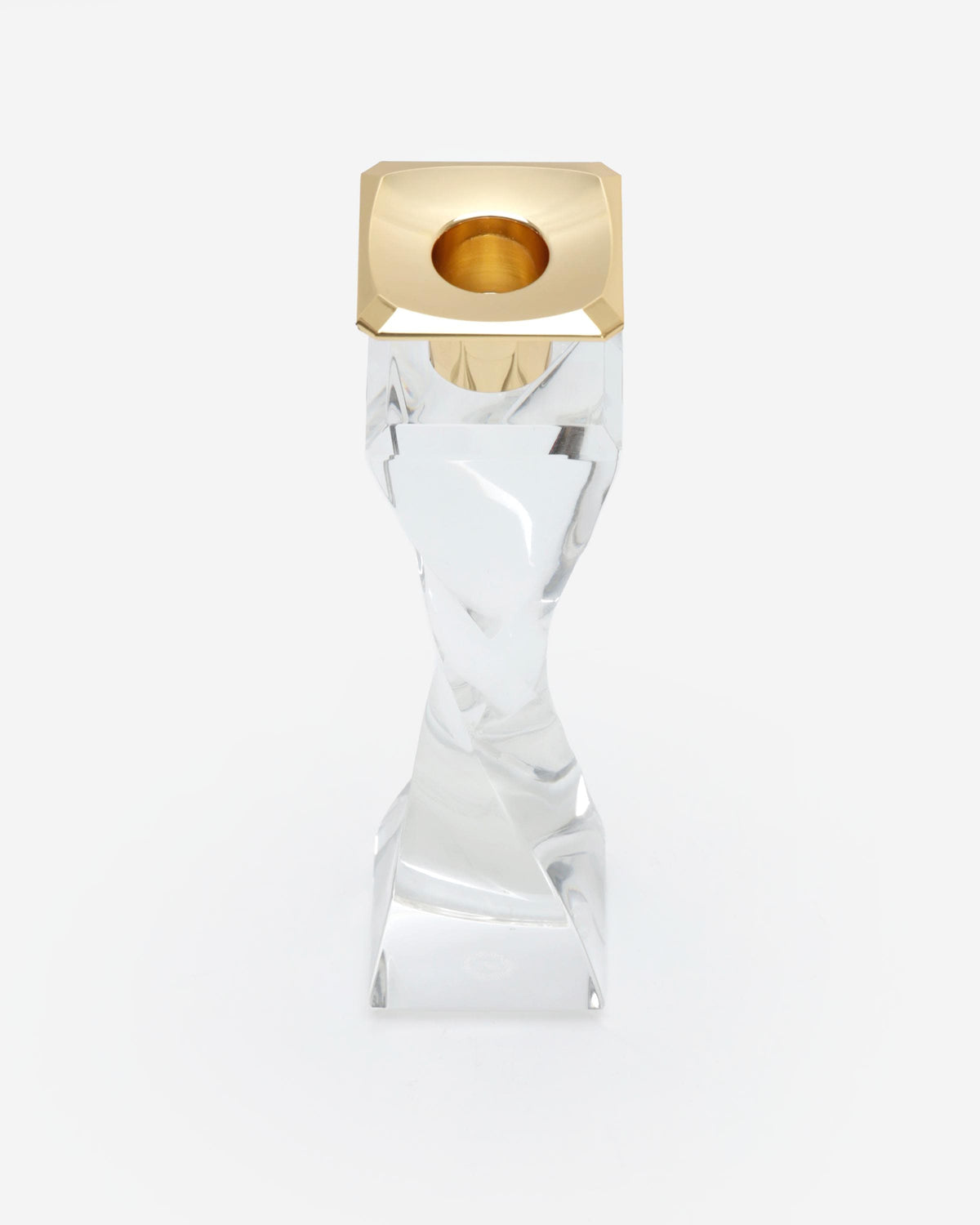 Winko K9 Crystal Twist Taper Candle Holder