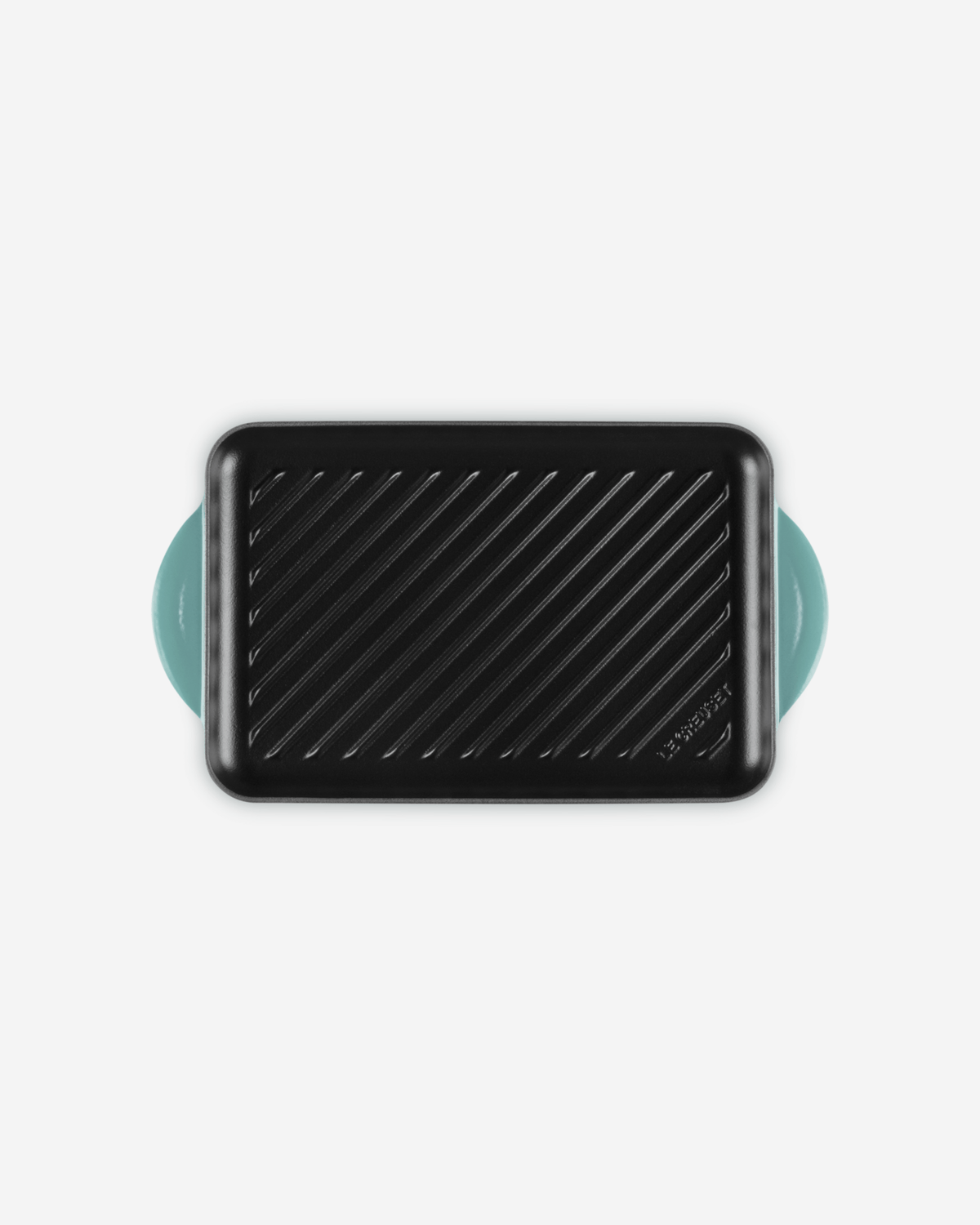 Le Creuset Bleu Riviera Rectangular Grill 32Cm