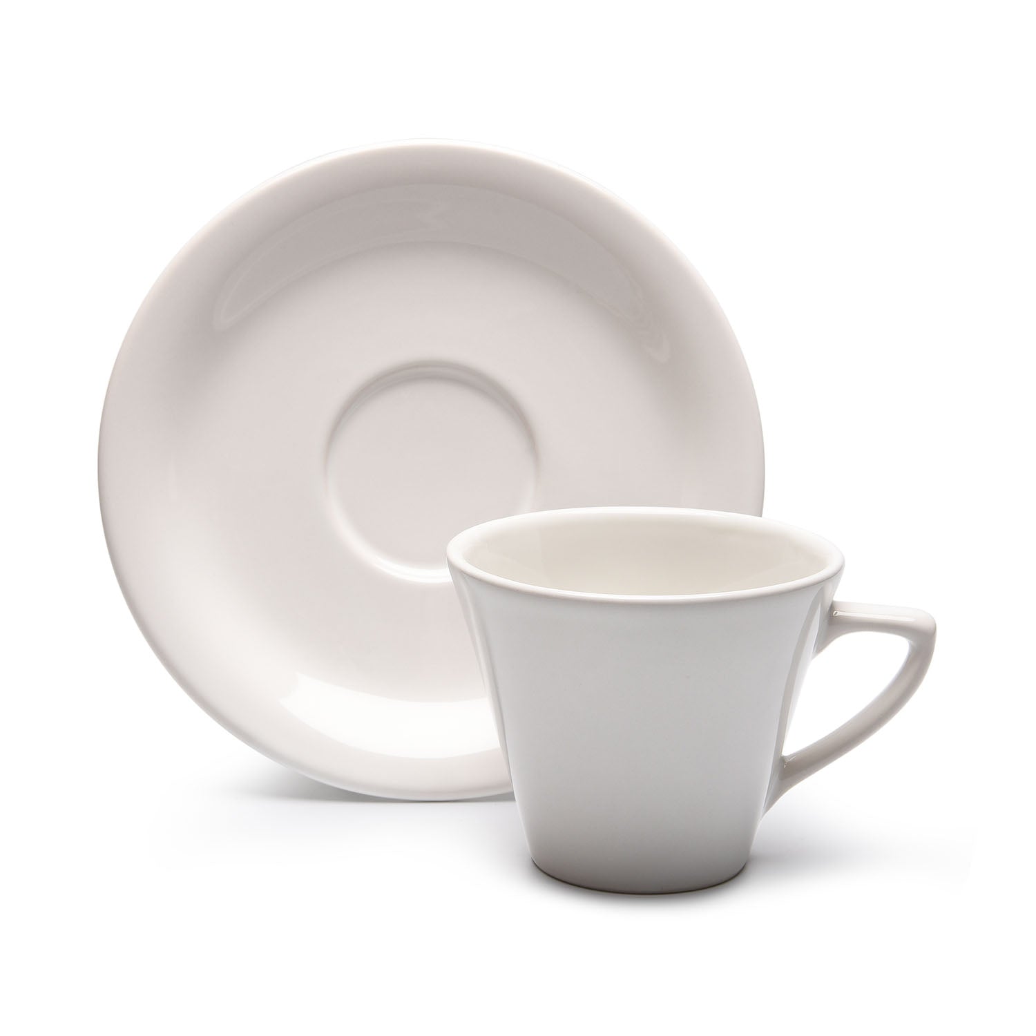 Arden Porcelain Organic Tea Set Of 6Pcs White