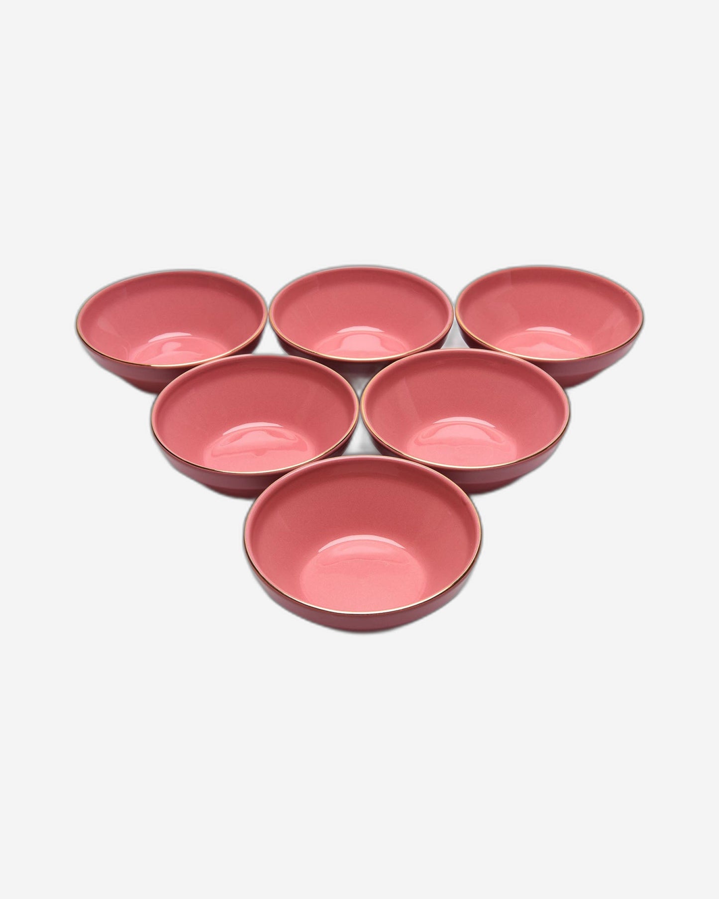 Glore Porselen Elvira 14 Cm Soup Bowl Set Of 6 Pcs