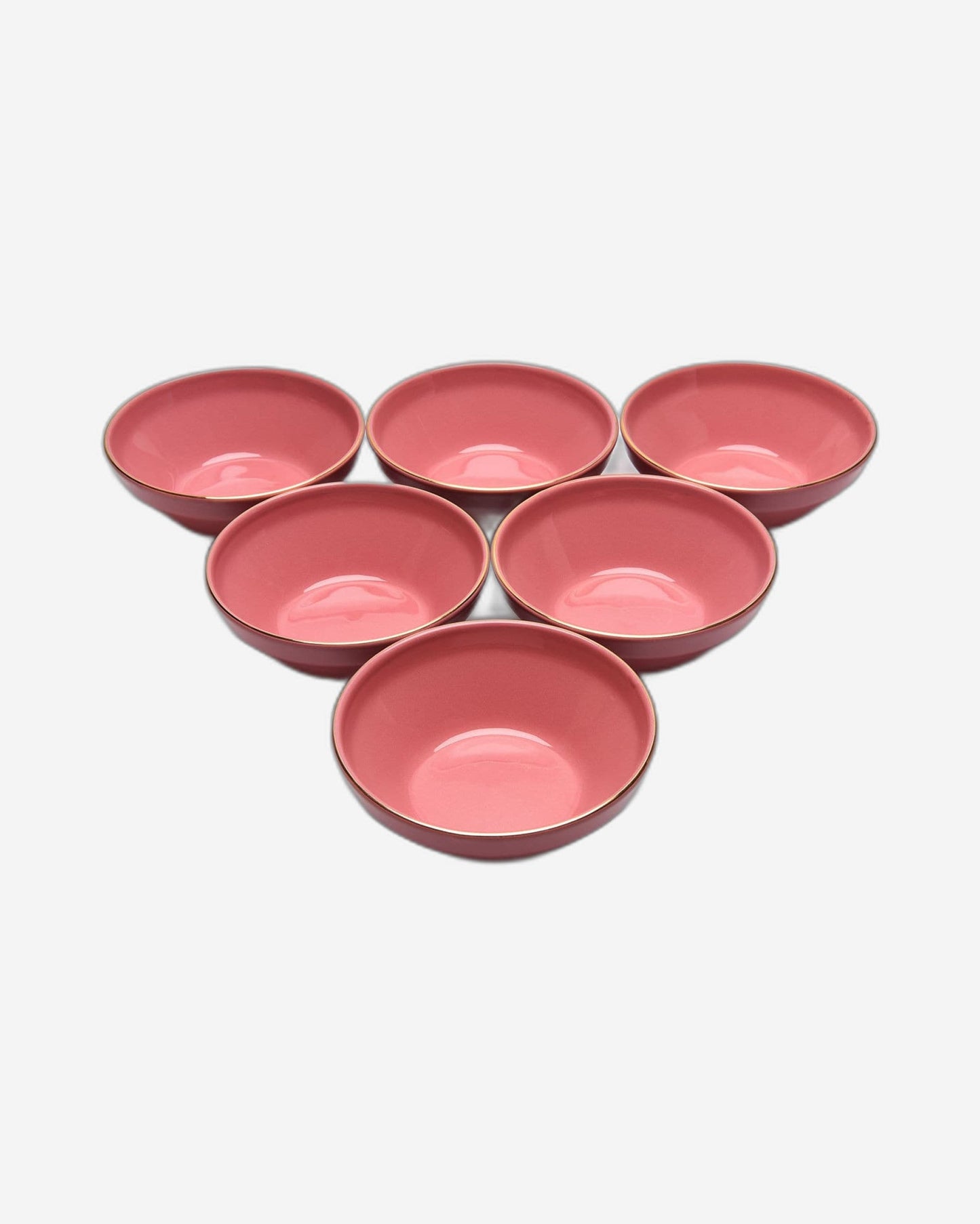 Glore Porselen Elvira 14 Cm Soup Bowl Set Of 6 Pcs