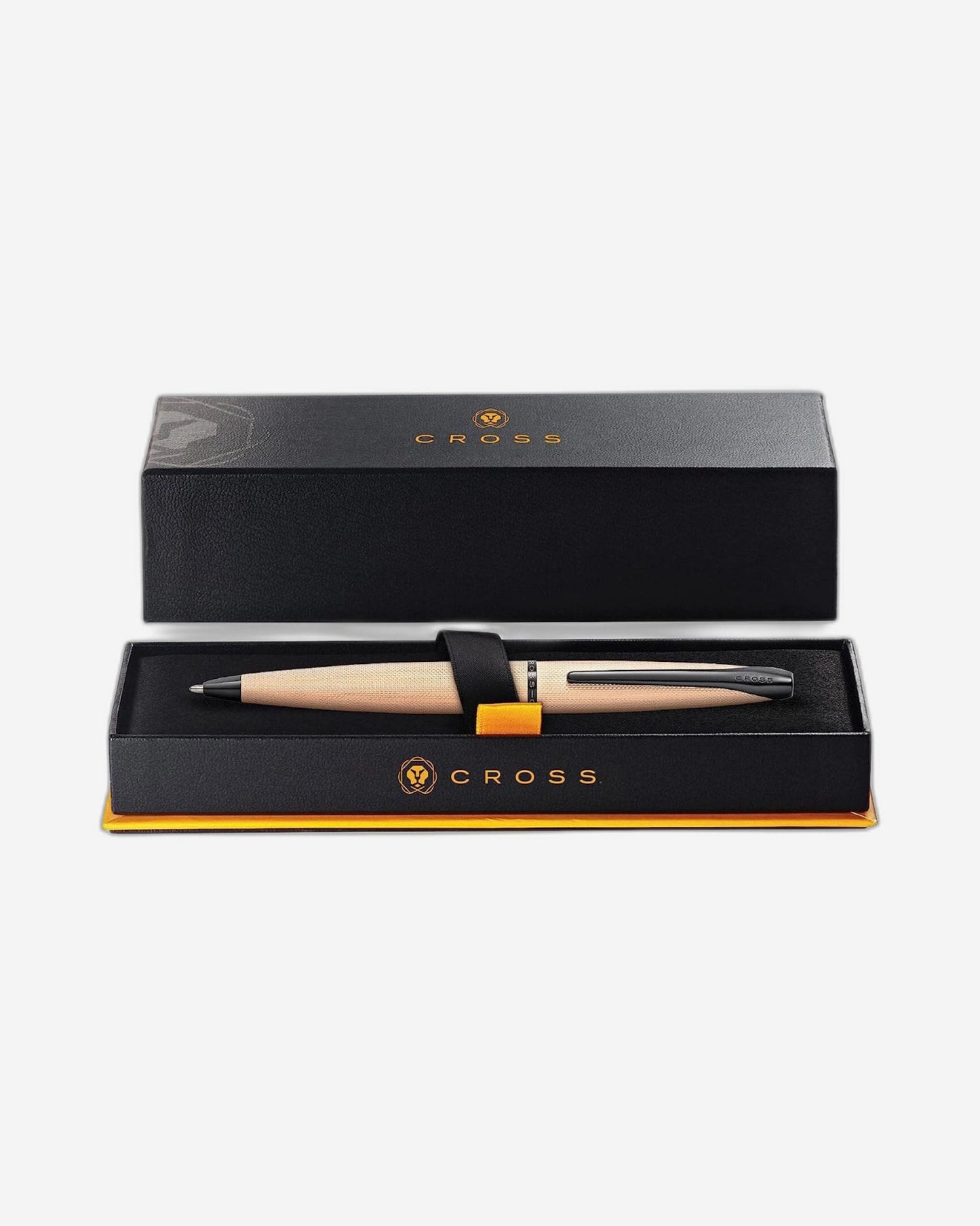 Cross ATX Brushed Rose Gold Engraved Ballpoint Pen
