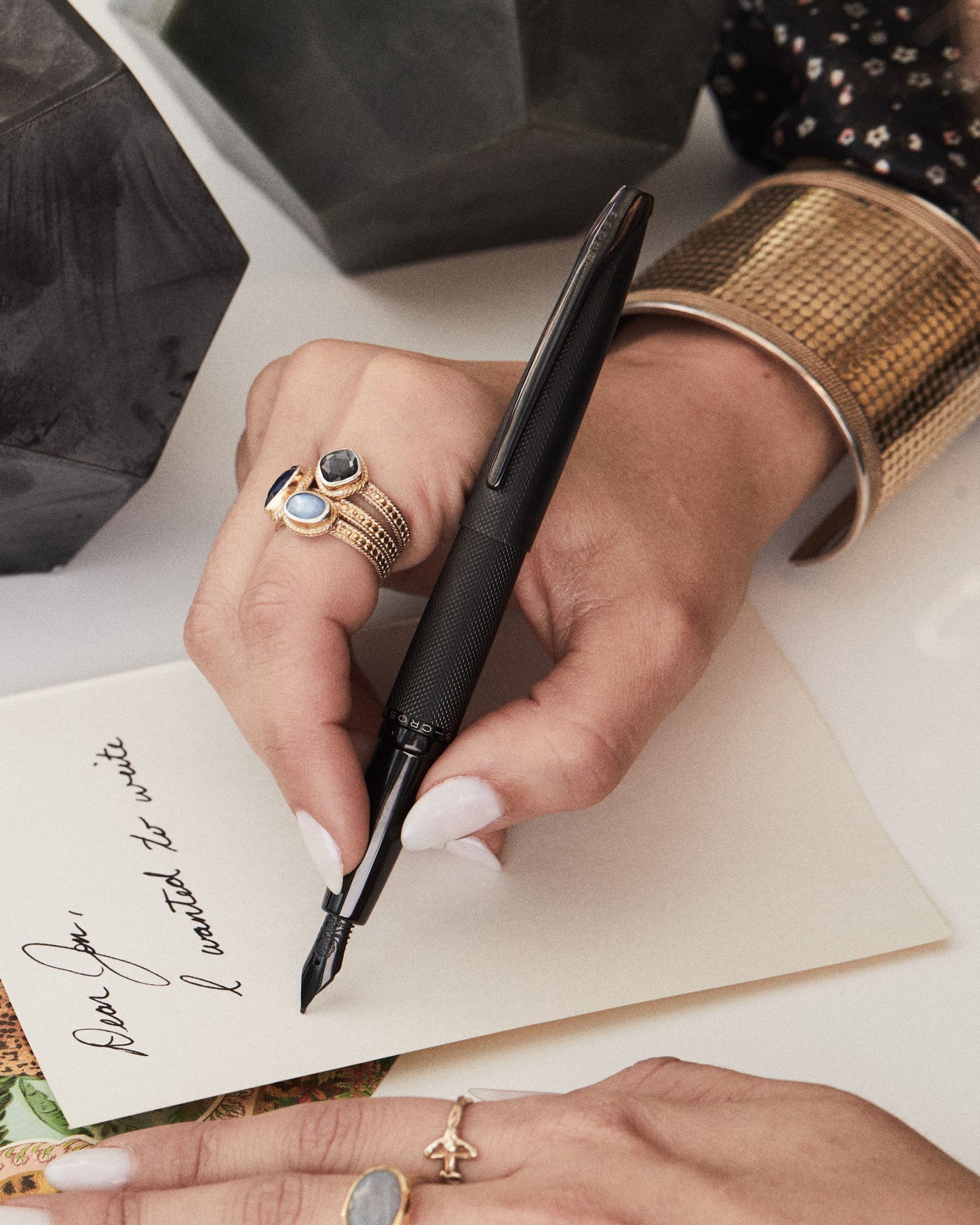 Cross ATX Brushed Black Fountain Pen