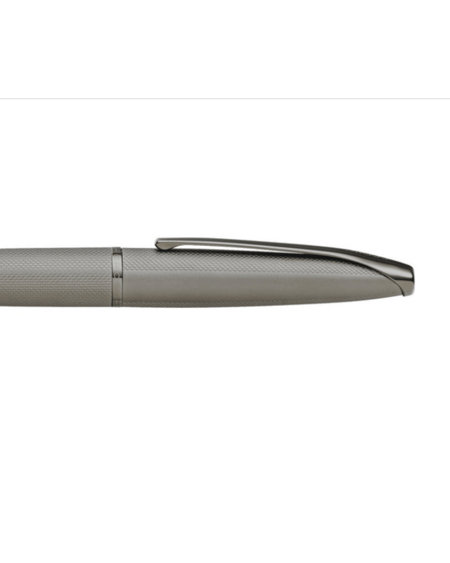 Cross Atx® Titanium Gray Pvd Etched Diamond Pattern Fountain Pen