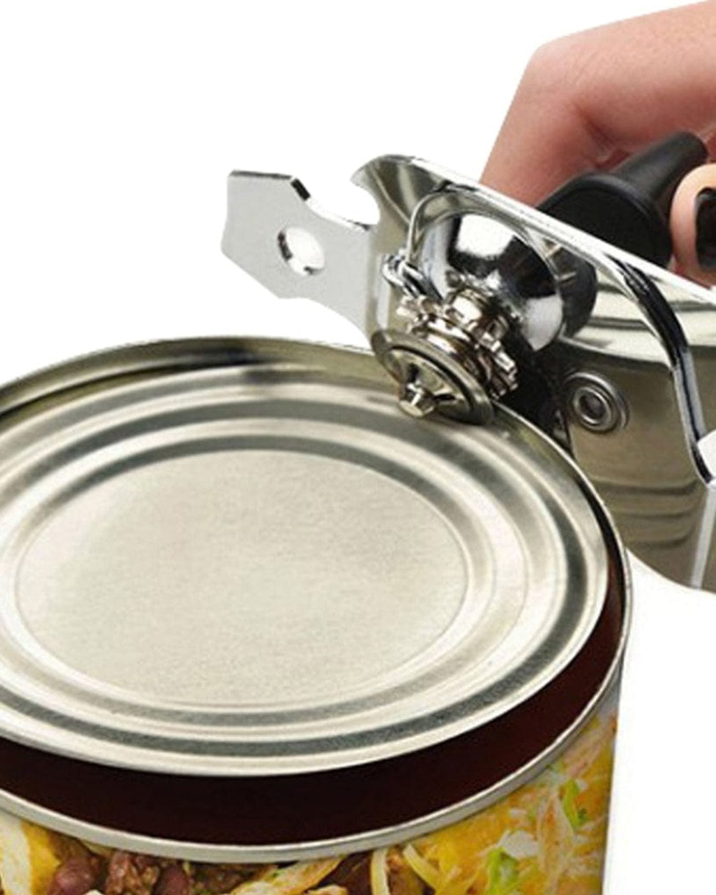 Fissman Can Opener Zonda Silver/Black 20cm