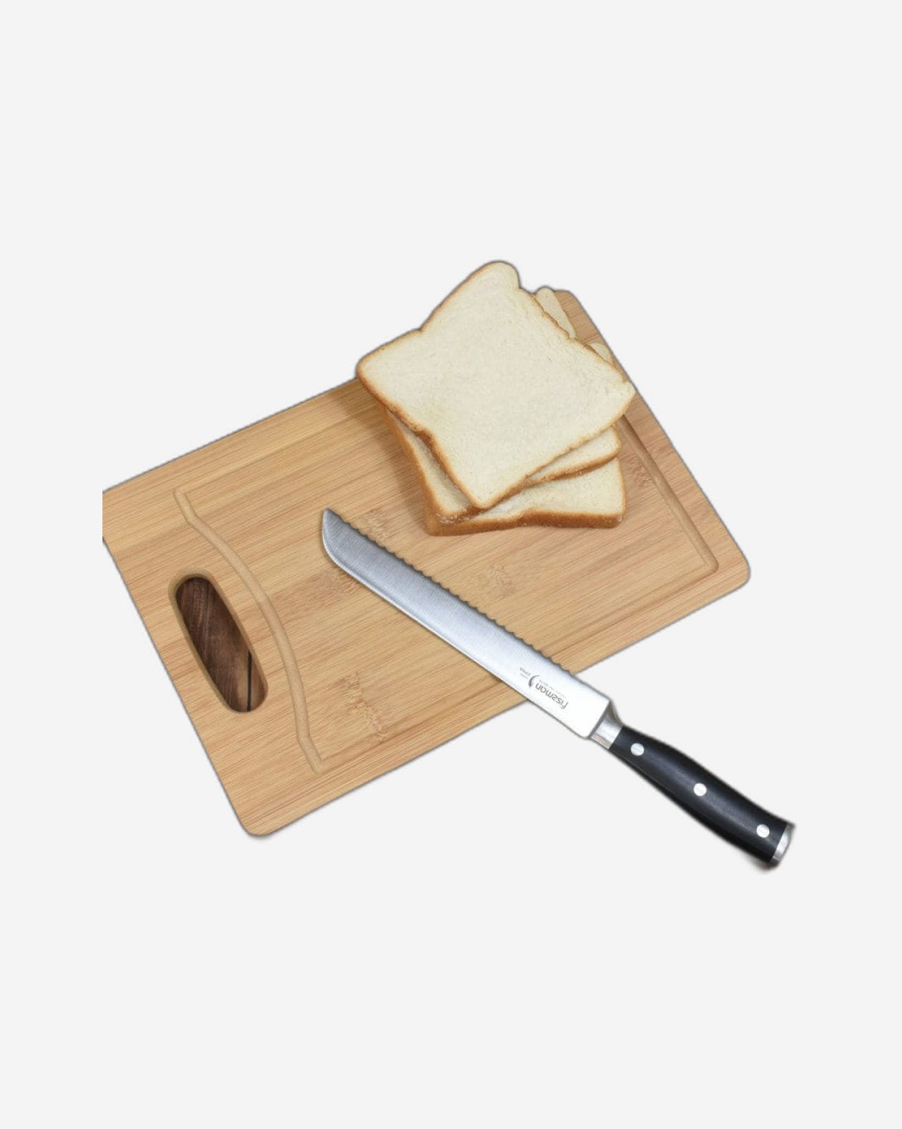 Fissman Bread Knife Epha Black/Silver 20cm