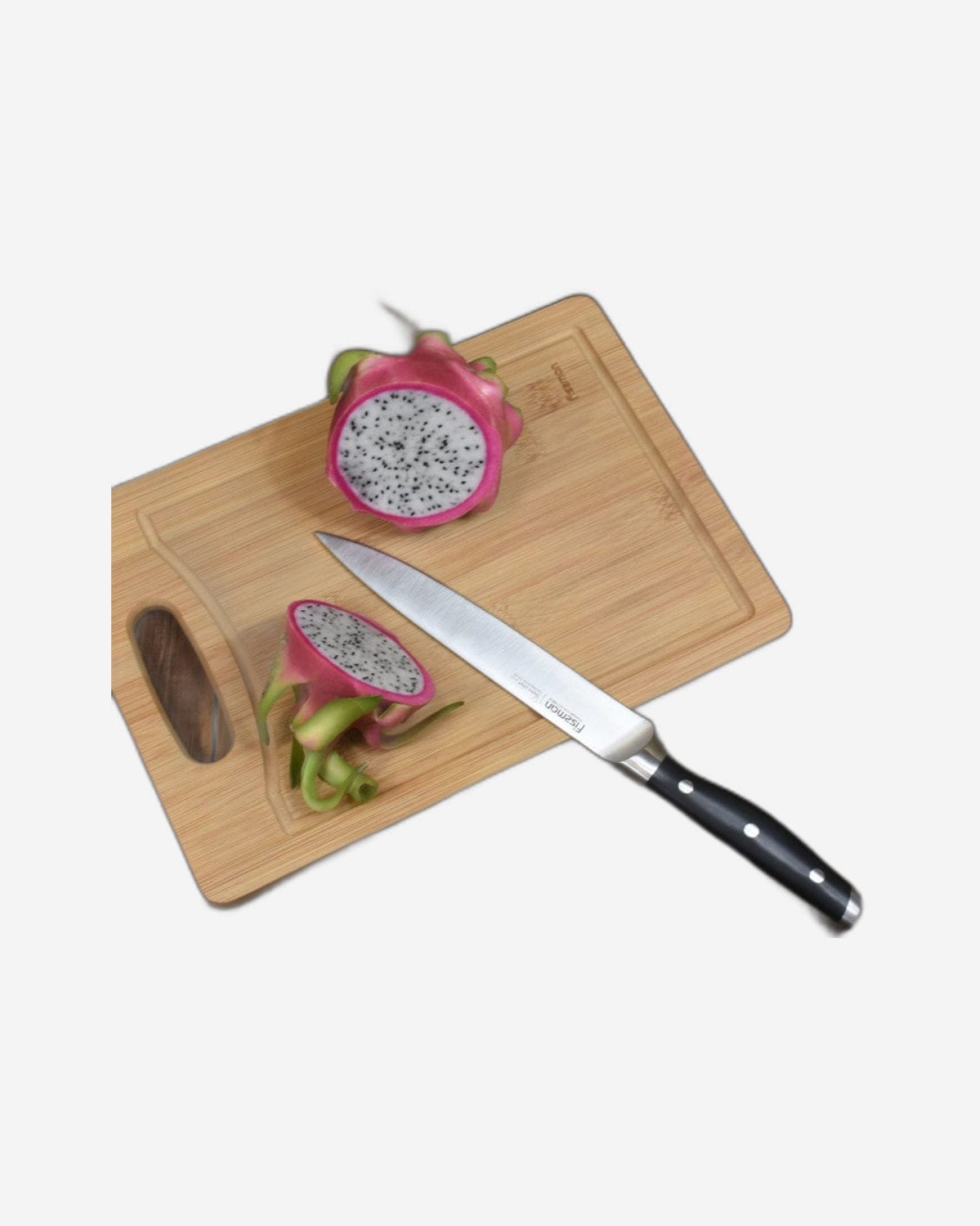 Fissman Slicing Knife Black/Silver 8Inch