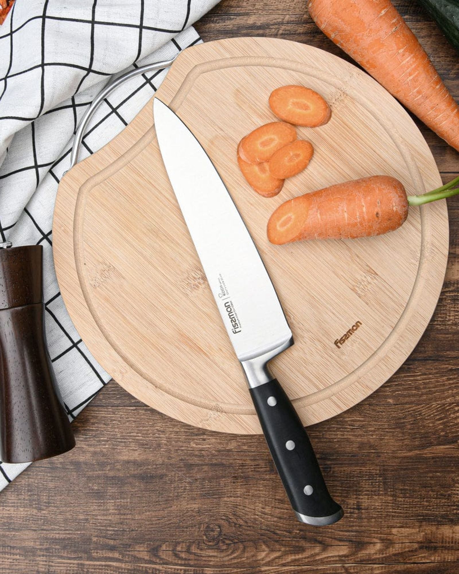 Fissman 8" Chef's Knife Koch Series (5Cr15MoV Steel)