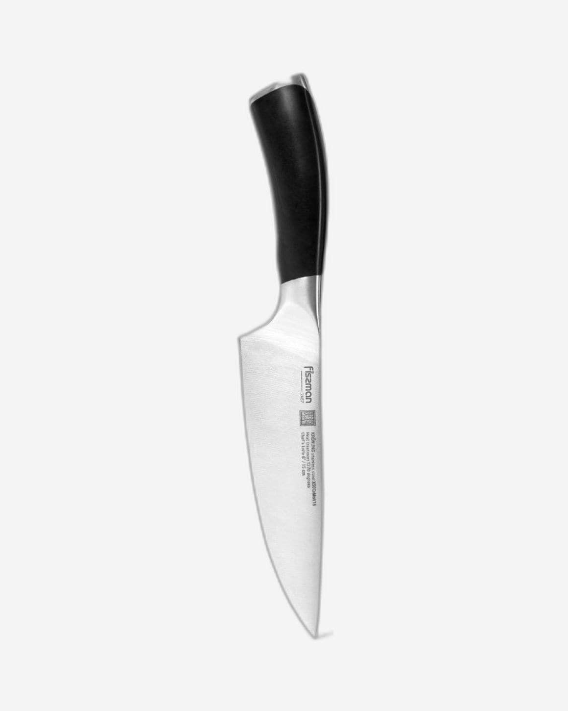 Fissman Chefs Knife Kronung Silver/Black 6Inch