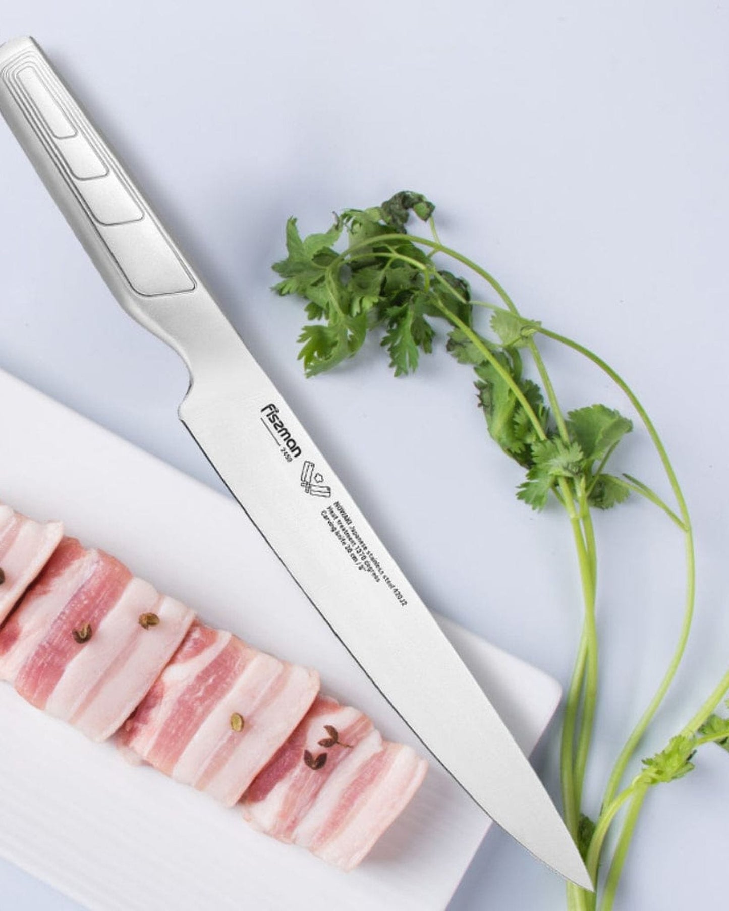 Fissman Carving Knife Nowaki Silver 8Inch