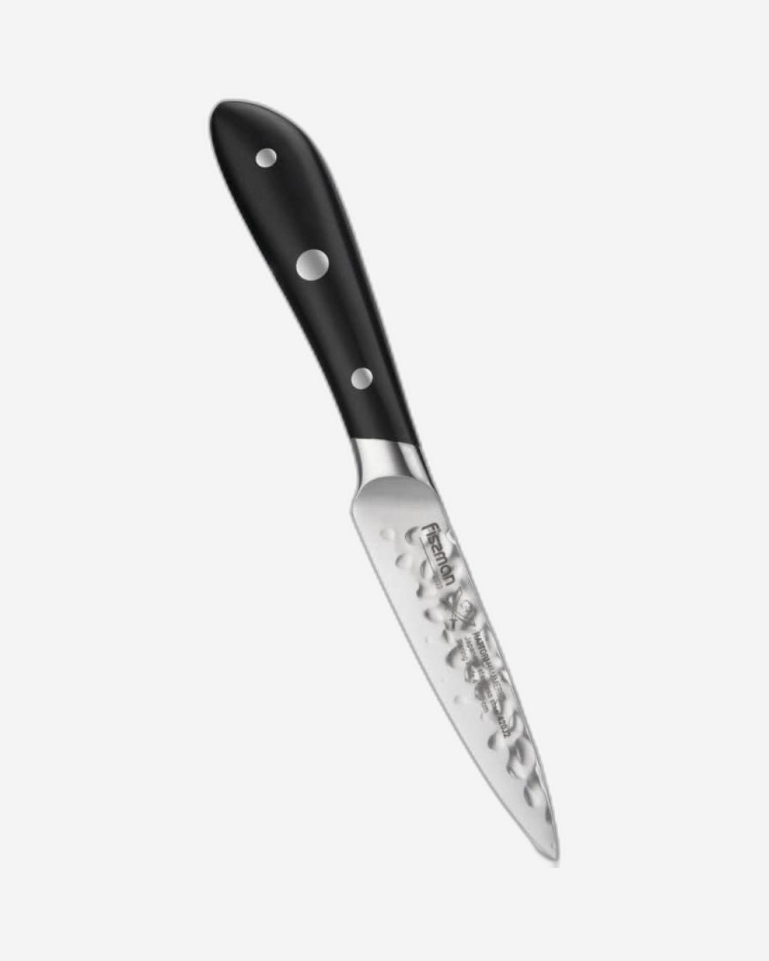 Fissman Vegetable Knife Black/Silver Stainless Steel 4inch