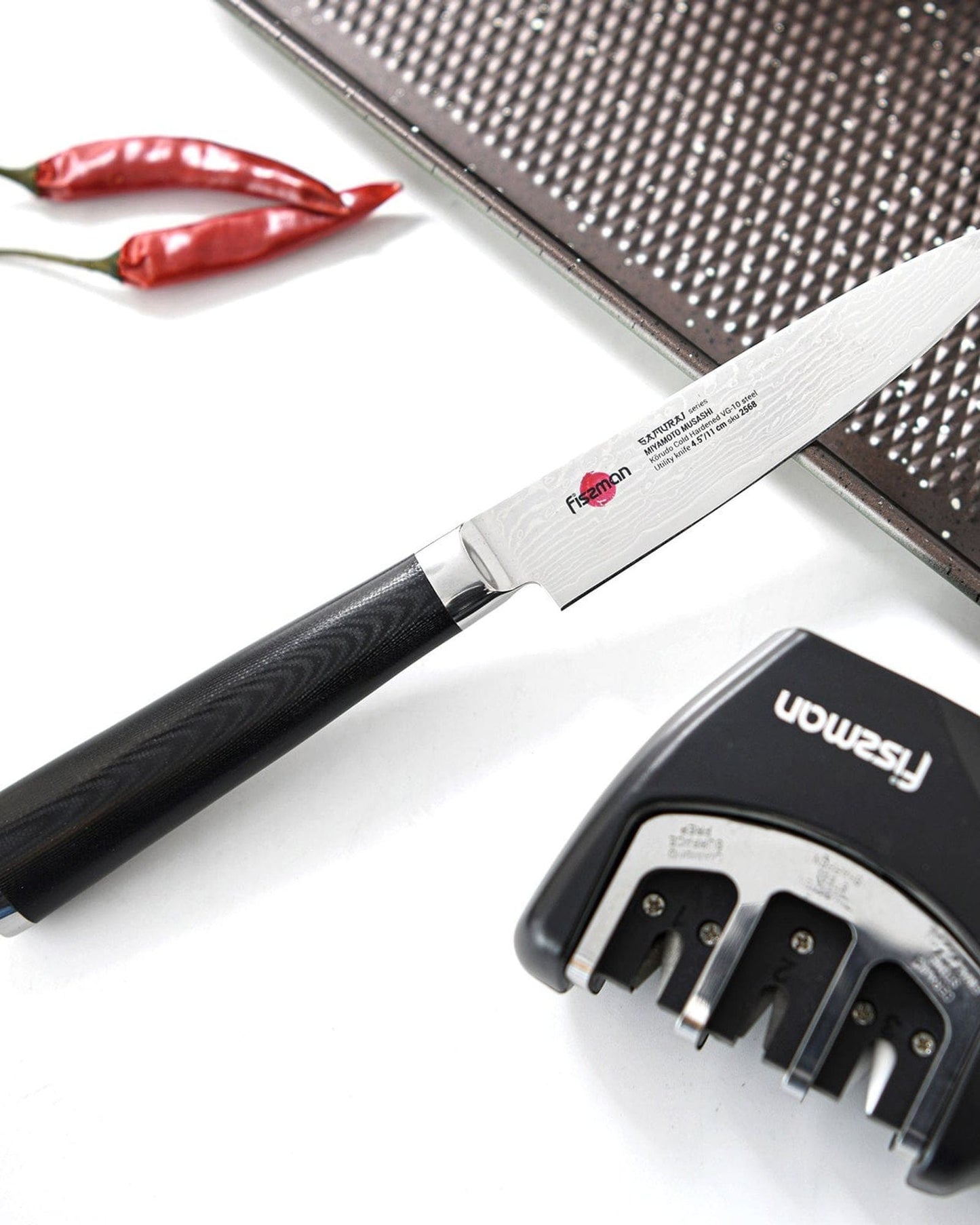 Fissman Utility Knife Samurai Musashi 4.5Inch