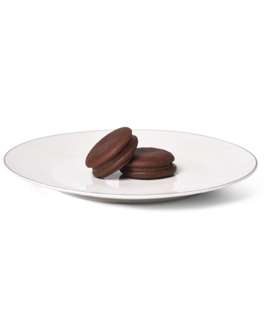 Fissman Plate Aleksa Series 27cm Color White (Porcelain)