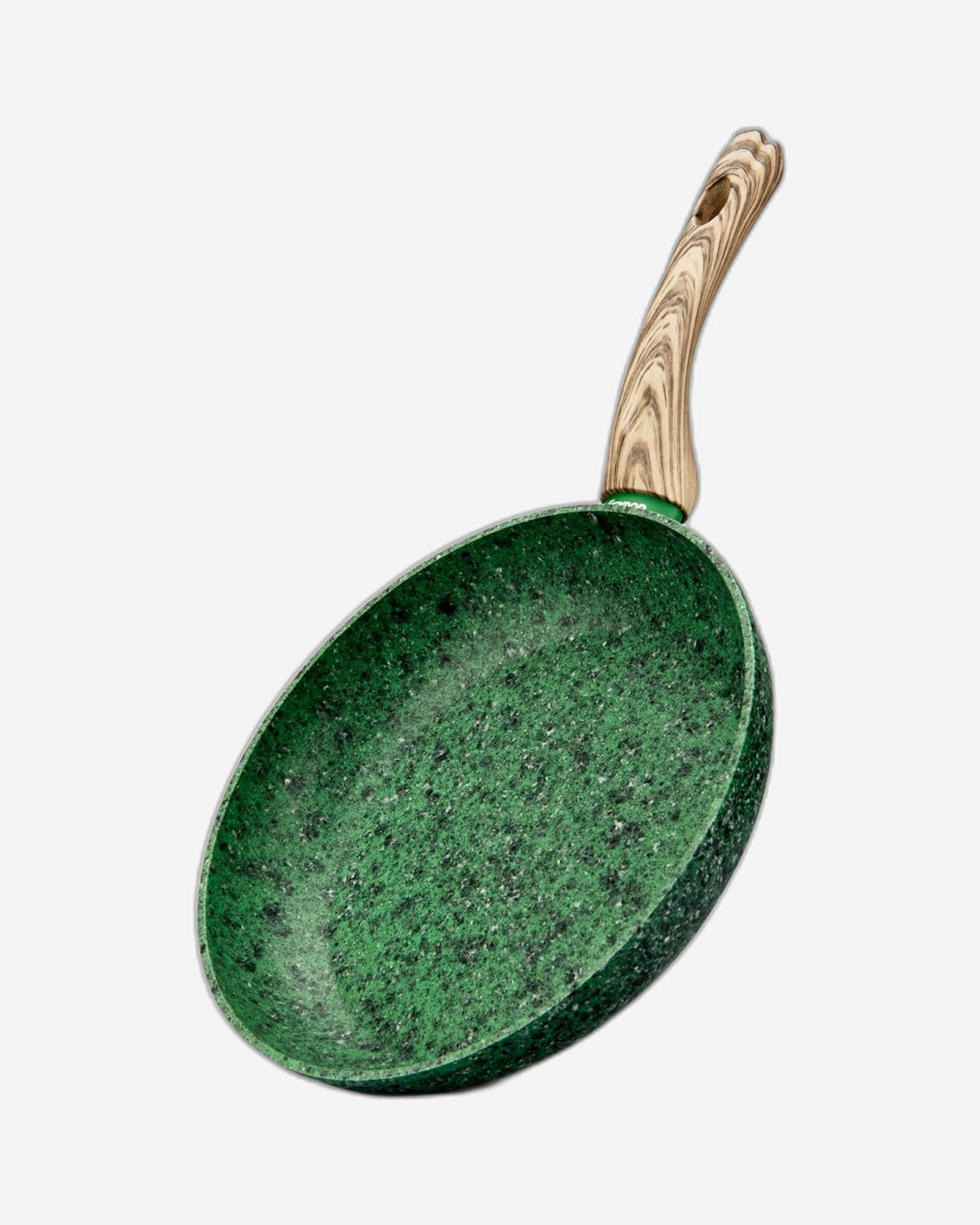 Fissman Frying Pan Malachite Aluminum Green/Black